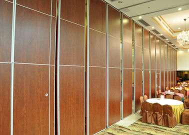 MDF υφάσματος ξύλινος ελεύθερος μόνιμος τοίχος χωρισμάτων για την αίθουσα συμποσίου