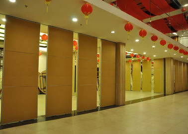 Κοντραπλακέ βινυλίου σύστημα χωρισμάτων γραφείων κρεμώντας που διπλώνει τους τοίχους για το ξενοδοχείο